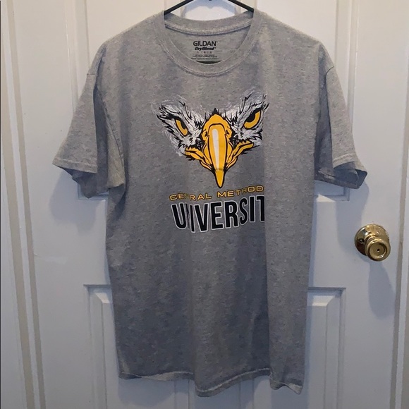 Grey Central Methodist University T-Shirt - Picture 1 of 3